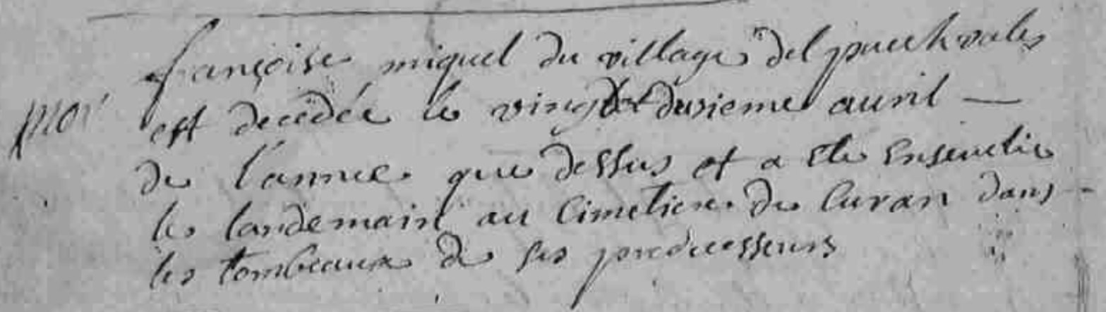 Deces Miquel Francoise 22-04-1727.jpg
